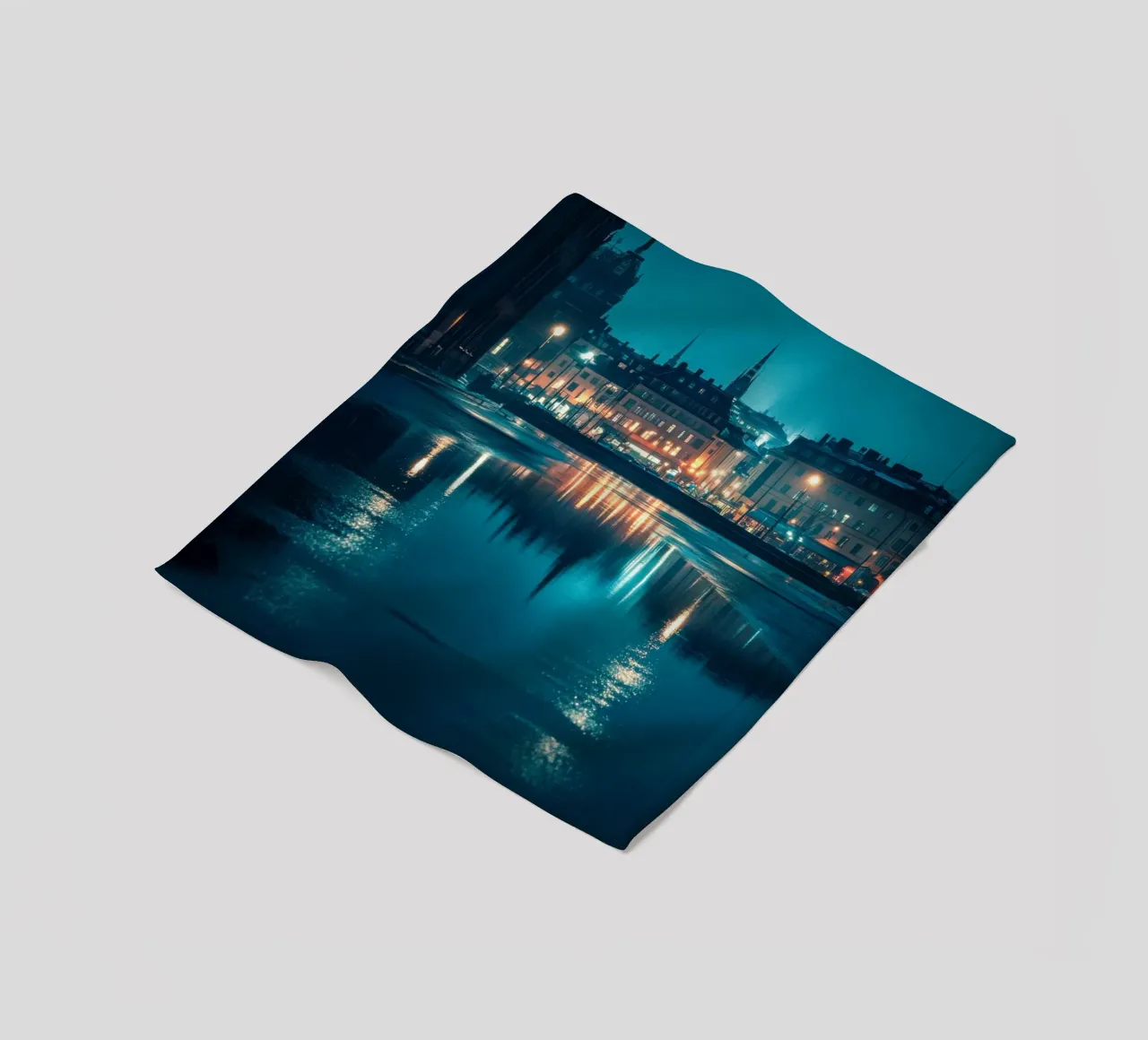 Riflessi luminosi di Stoccolma coperta in pile da By Night
