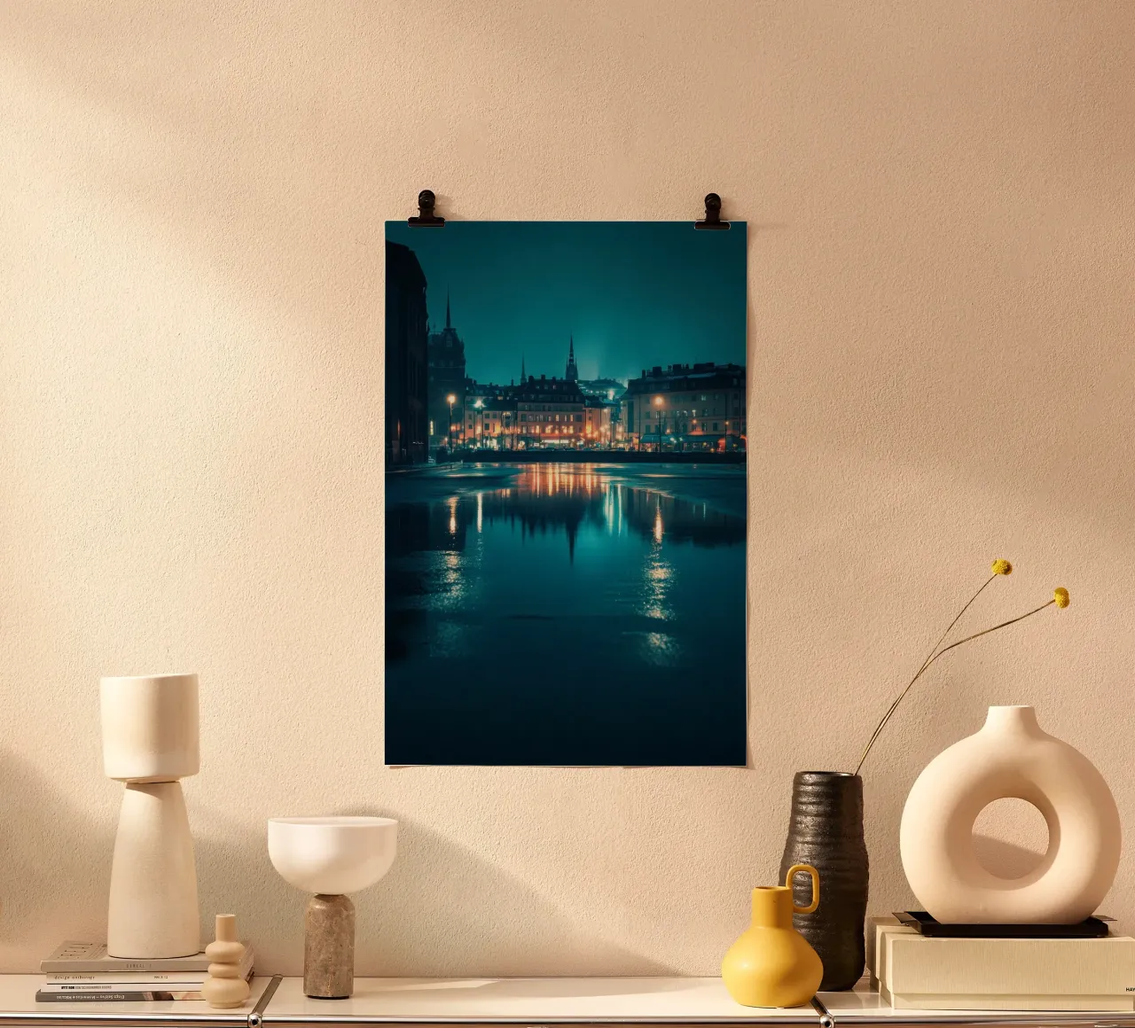 Riflessi luminosi di Stoccolma poster da By Night