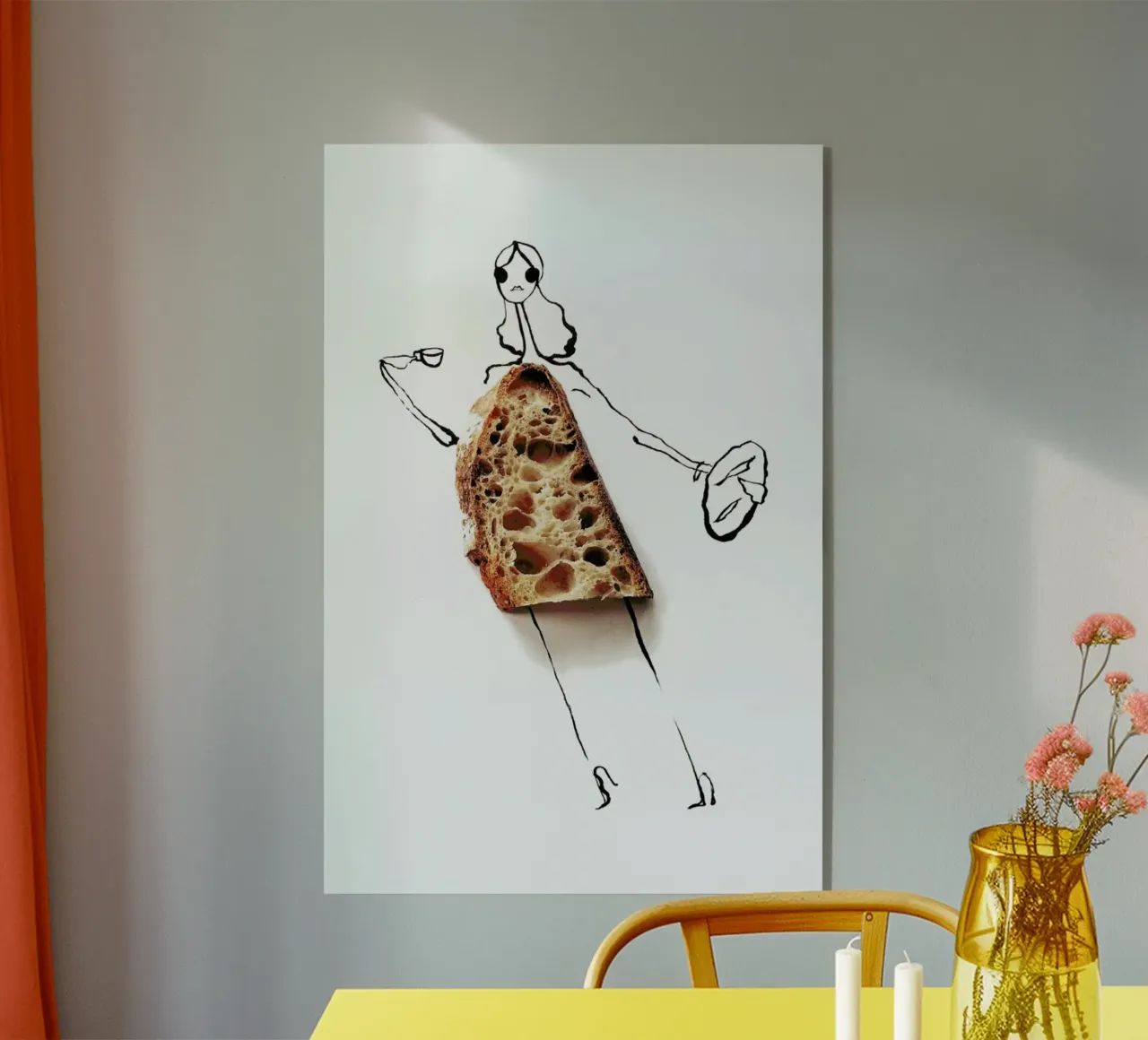 Tartine plexiglass da Gretchen Roehrs