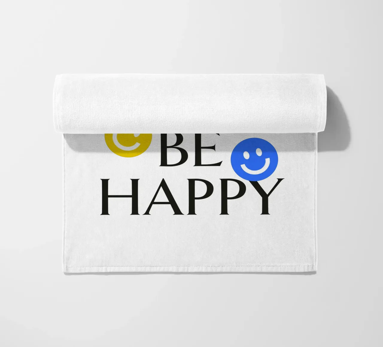 DON'T WORRY BE HAPPY :) telo mare da Katja Stehle Design