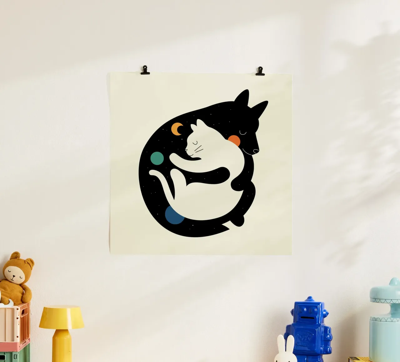 Più abbracci meno litigi poster da Andy Westface