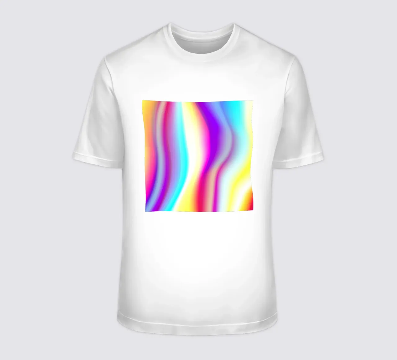 Gradiente di colore astratto t-shirt da Katja Stehle Design