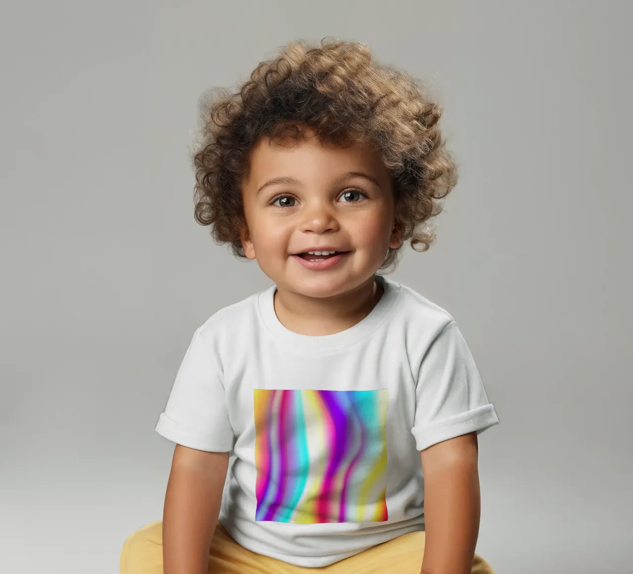 Gradiente di colore astratto maglietta neonato da Katja Stehle Design