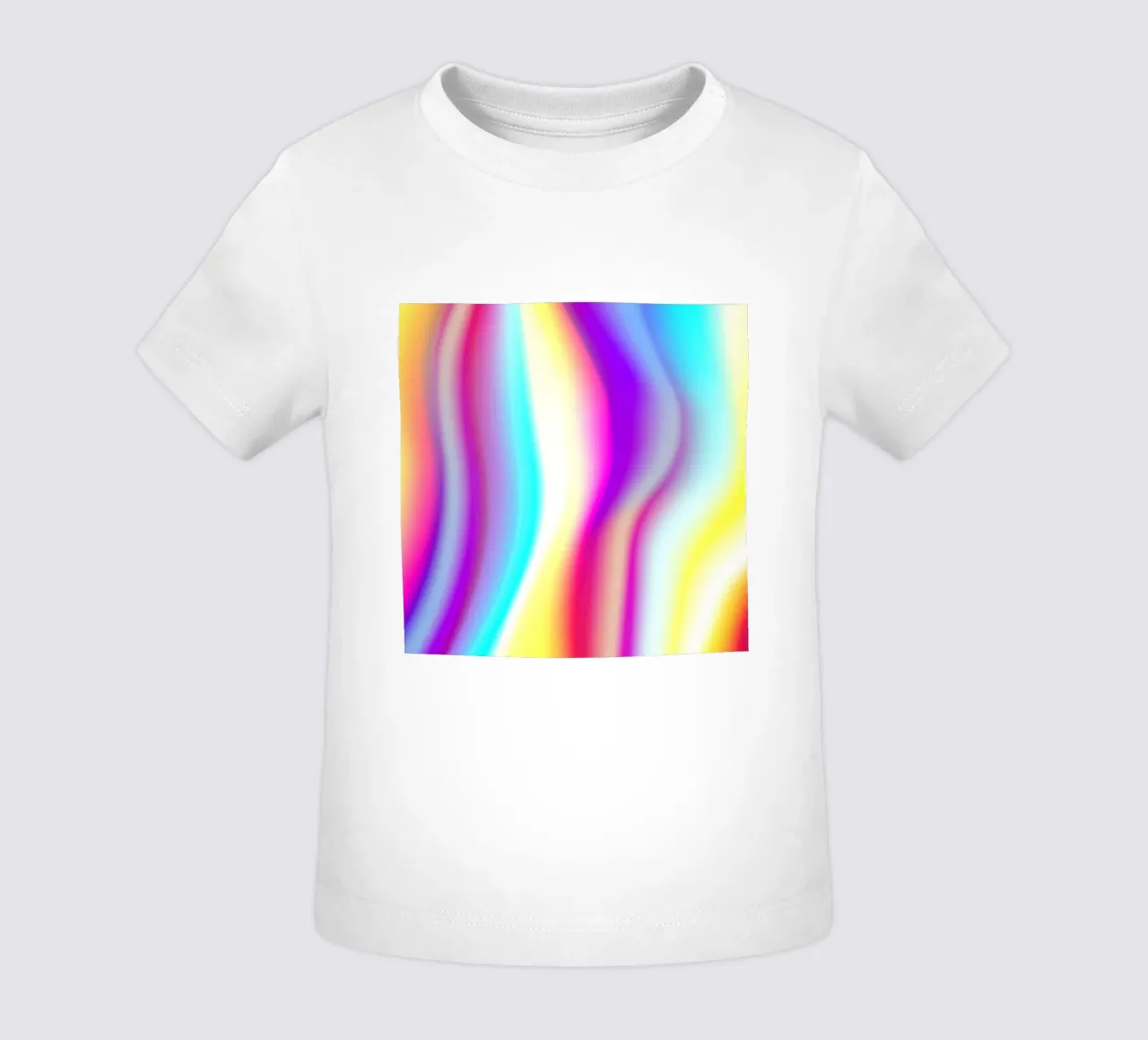 Gradiente di colore astratto maglietta neonato da Katja Stehle Design
