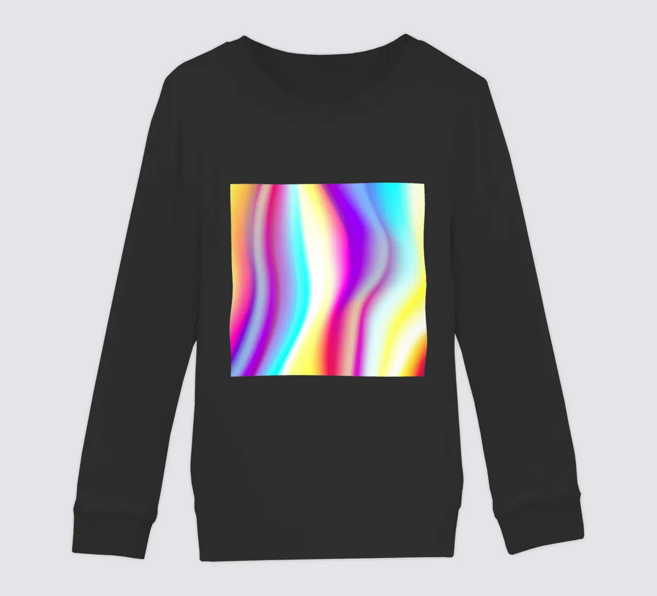 Gradiente di colore astratto felpa bambino da Katja Stehle Design