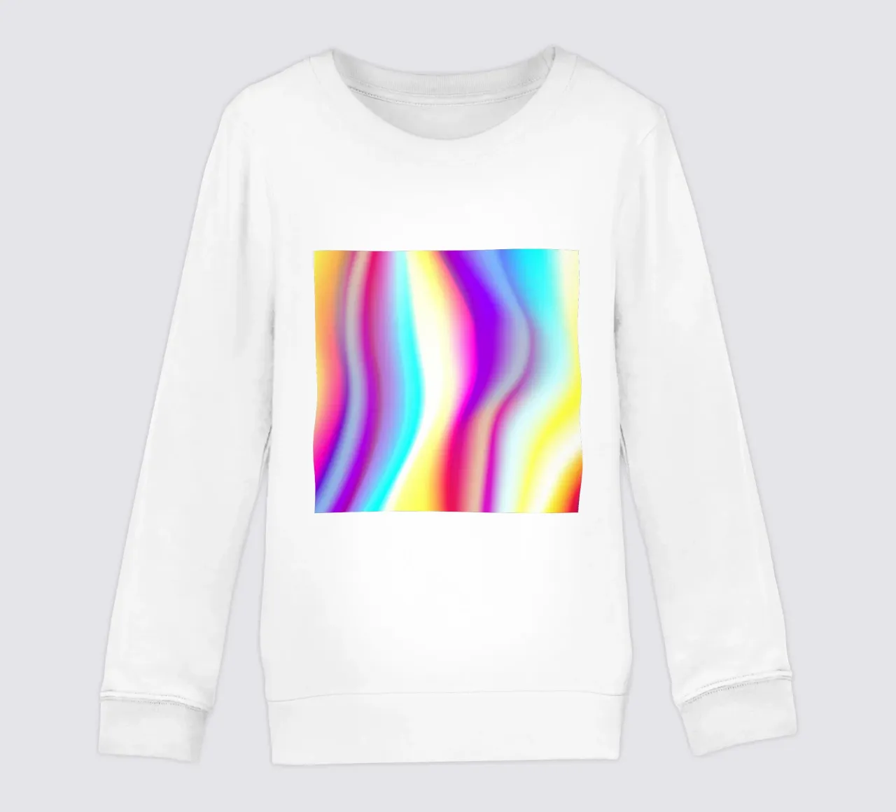 Gradiente di colore astratto felpa bambino da Katja Stehle Design