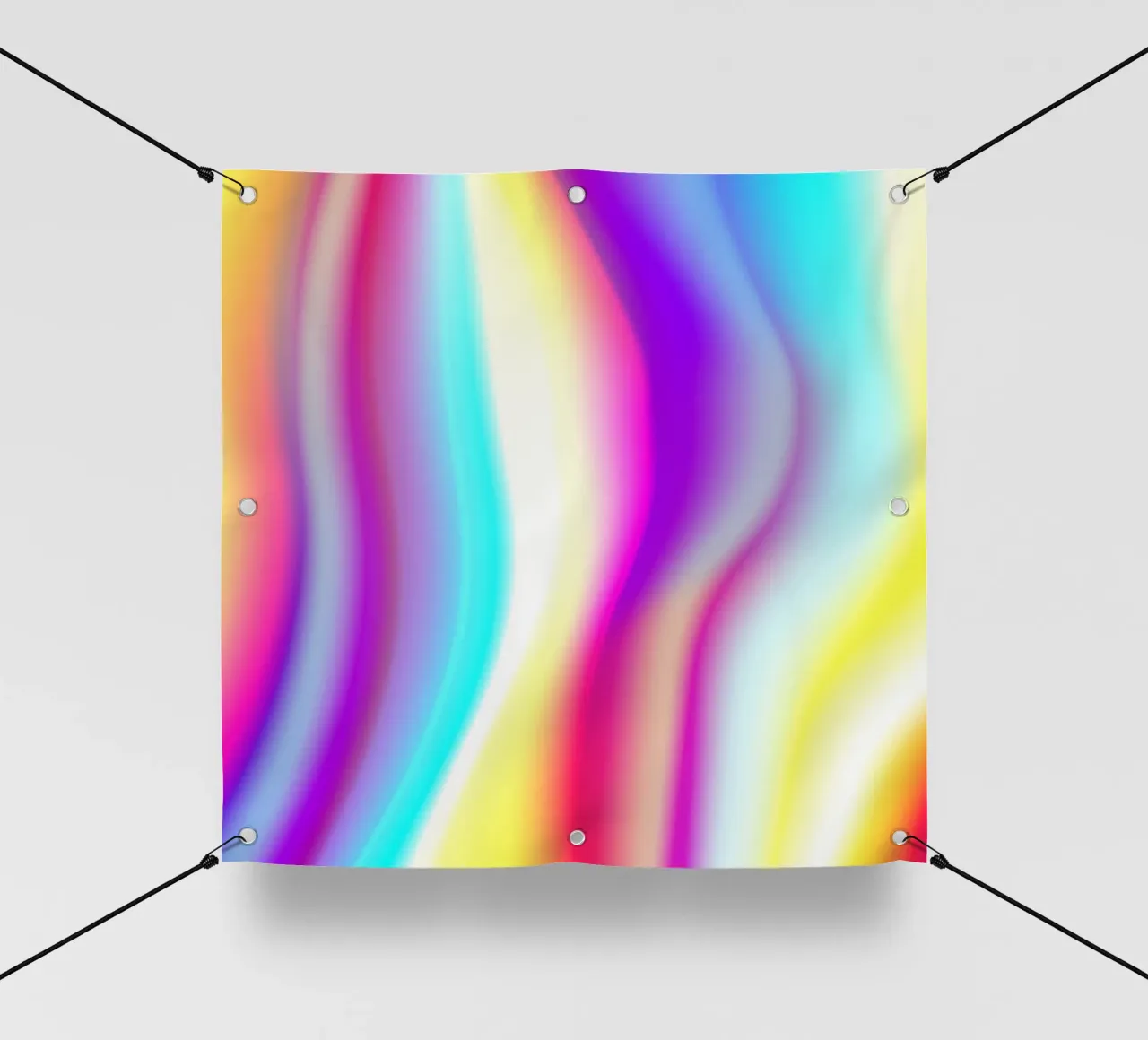 Gradiente di colore astratto telo in pvc da Katja Stehle Design