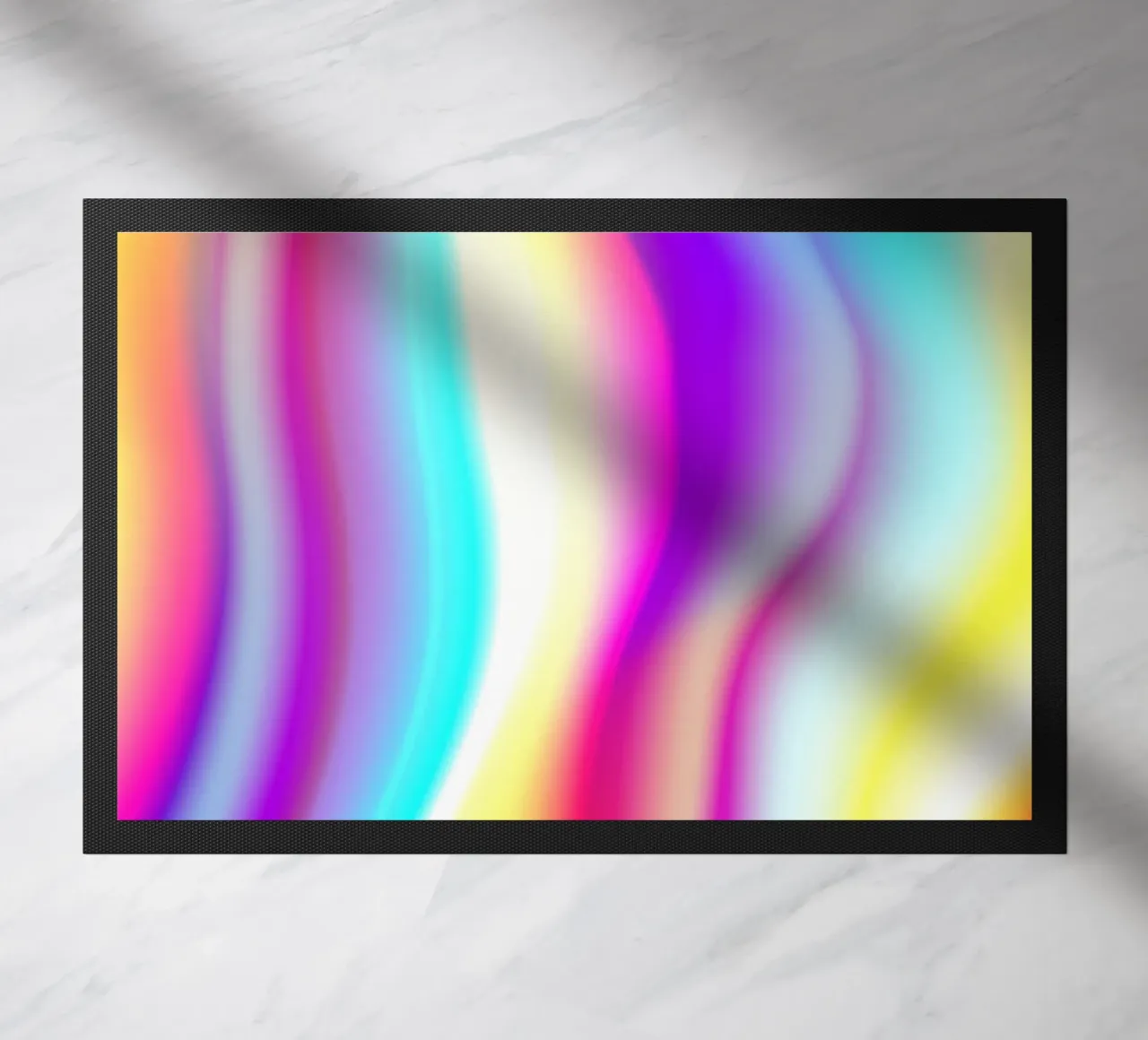 Gradiente di colore astratto zerbino da Katja Stehle Design