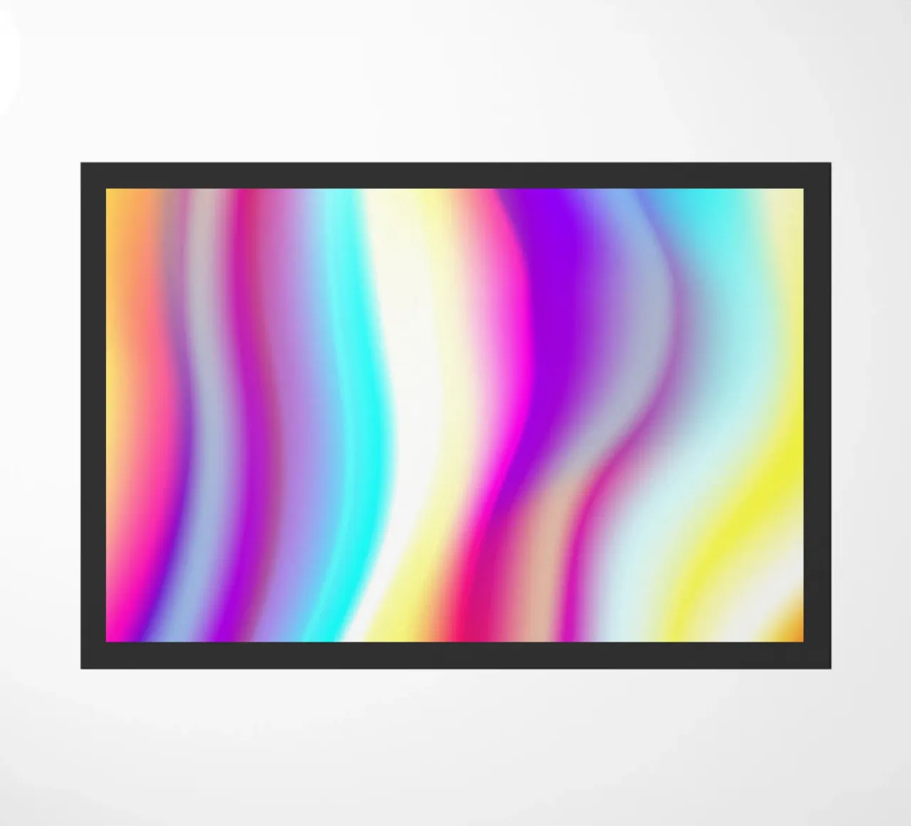 Gradiente di colore astratto zerbino da Katja Stehle Design