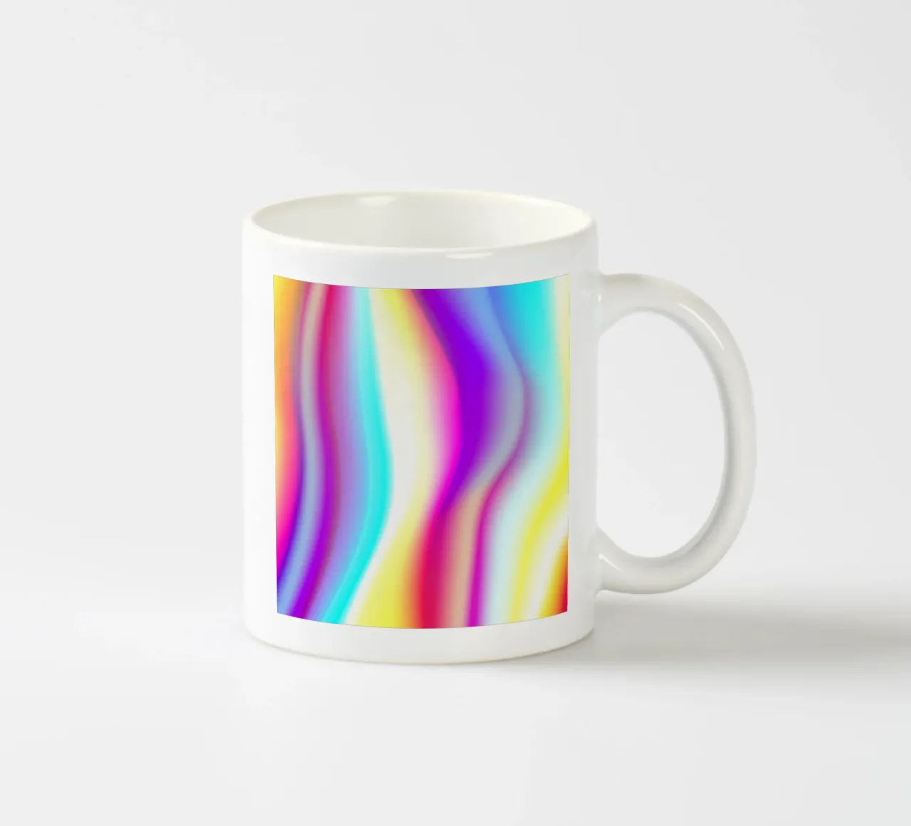 Gradiente di colore astratto tazza in ceramica da Katja Stehle Design