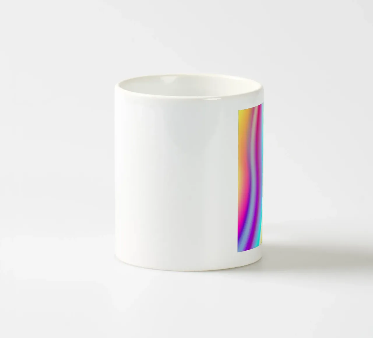 Gradiente di colore astratto tazza in ceramica da Katja Stehle Design