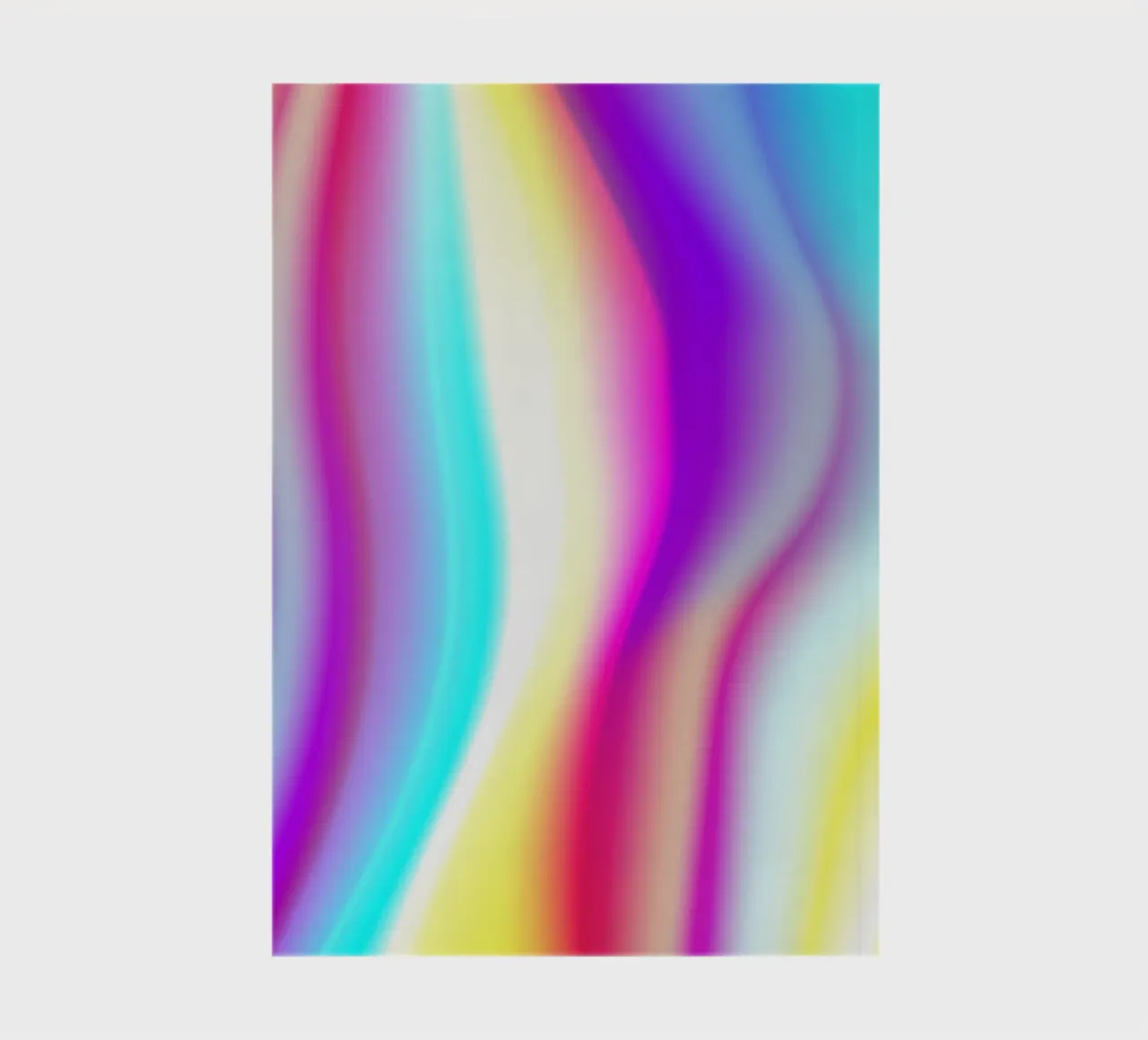 Abstract colour gradient notebook by Katja Stehle Design