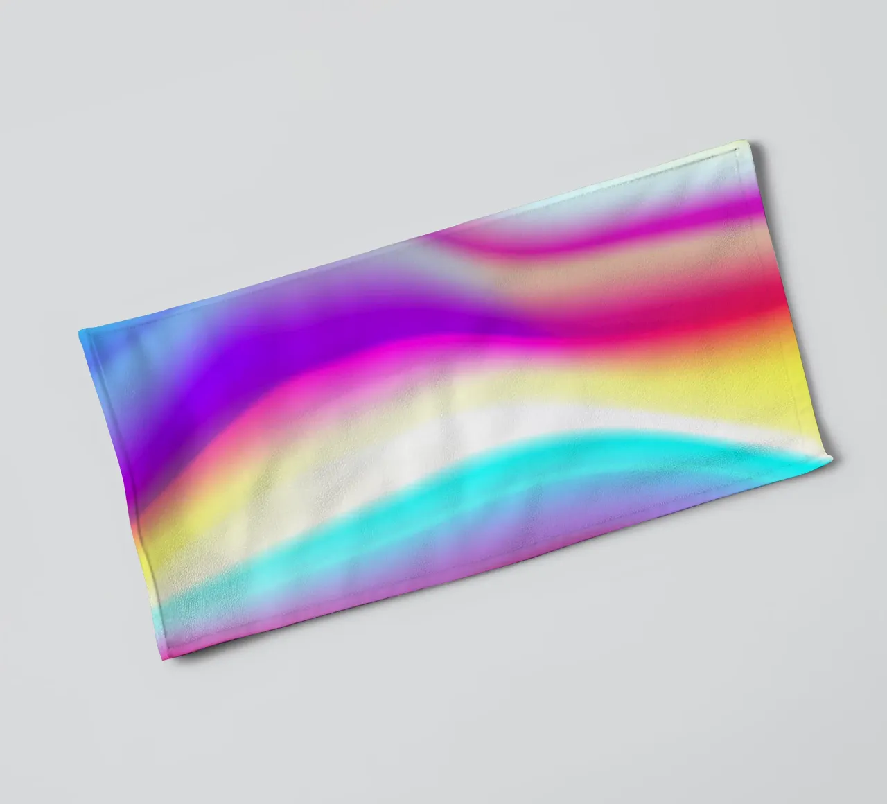 Dégradé de couleurs abstraites serviette de bain de Katja Stehle Design