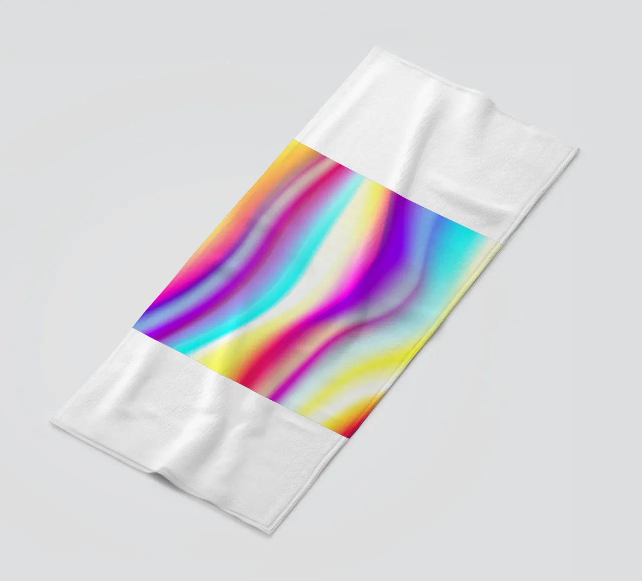 Gradiente di colore astratto telo mare da Katja Stehle Design