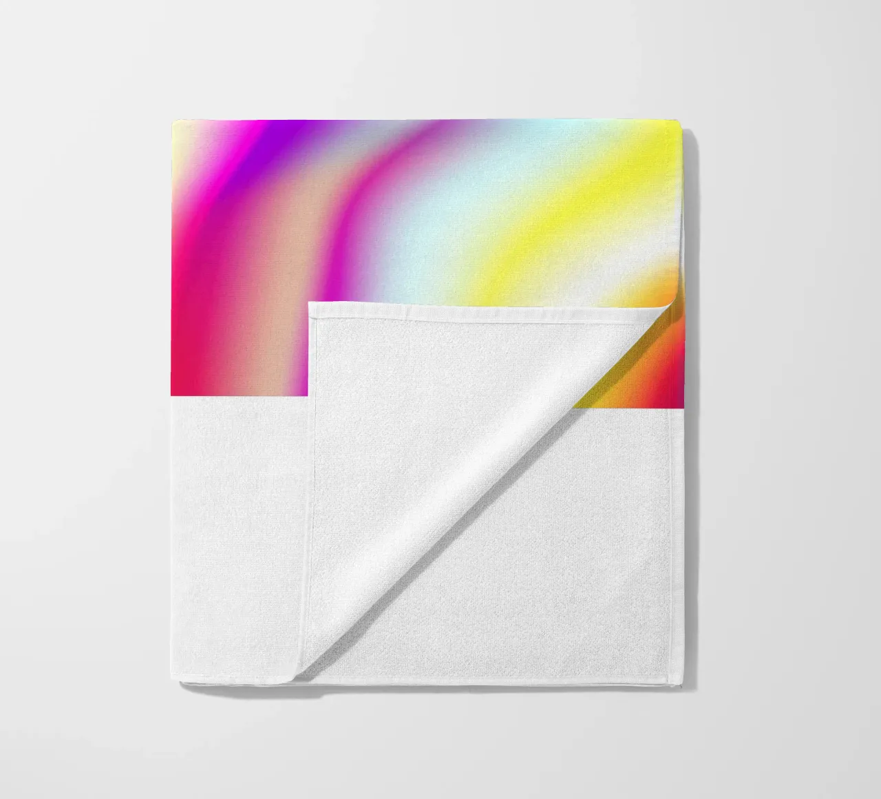 Gradiente di colore astratto telo mare da Katja Stehle Design