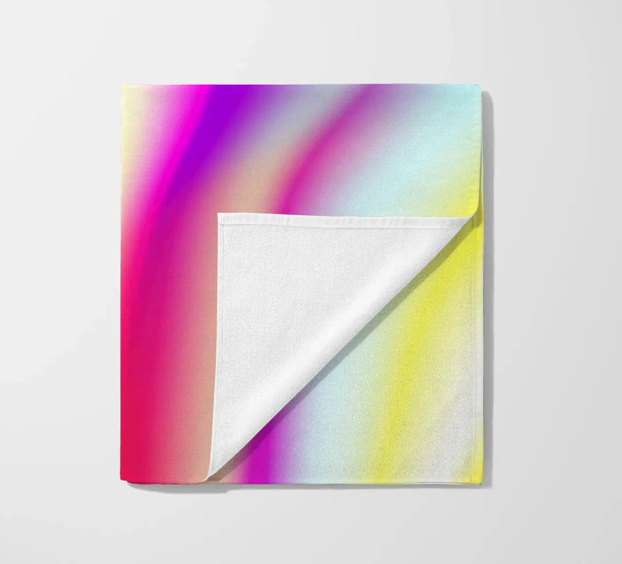 Gradiente di colore astratto telo mare da Katja Stehle Design