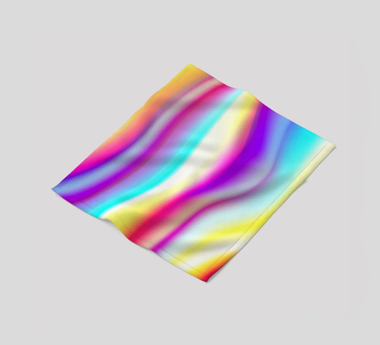 Gradiente di colore astratto coperta in pile da Katja Stehle Design