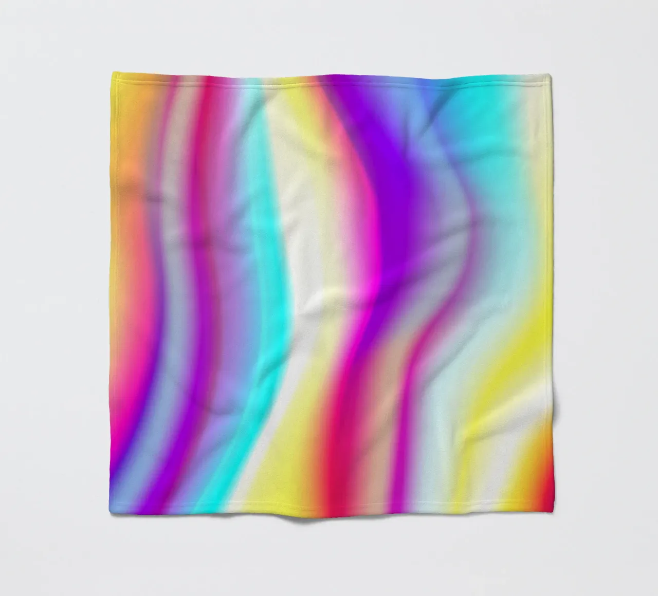 Gradiente di colore astratto coperta in pile da Katja Stehle Design