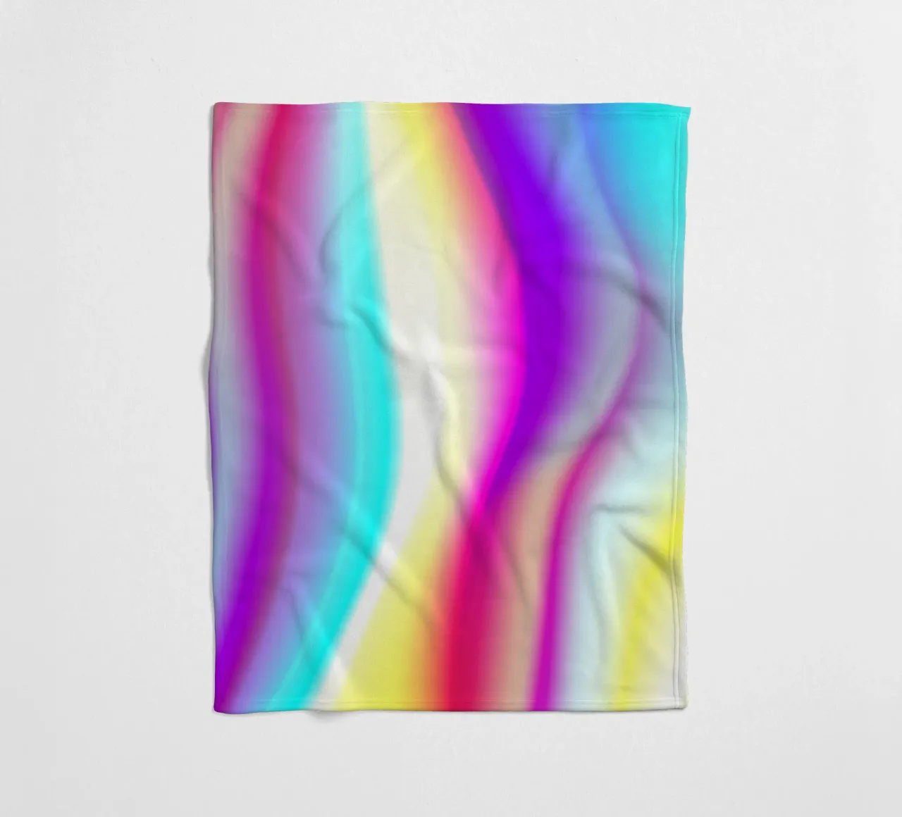 Gradiente di colore astratto coperta in pile da Katja Stehle Design