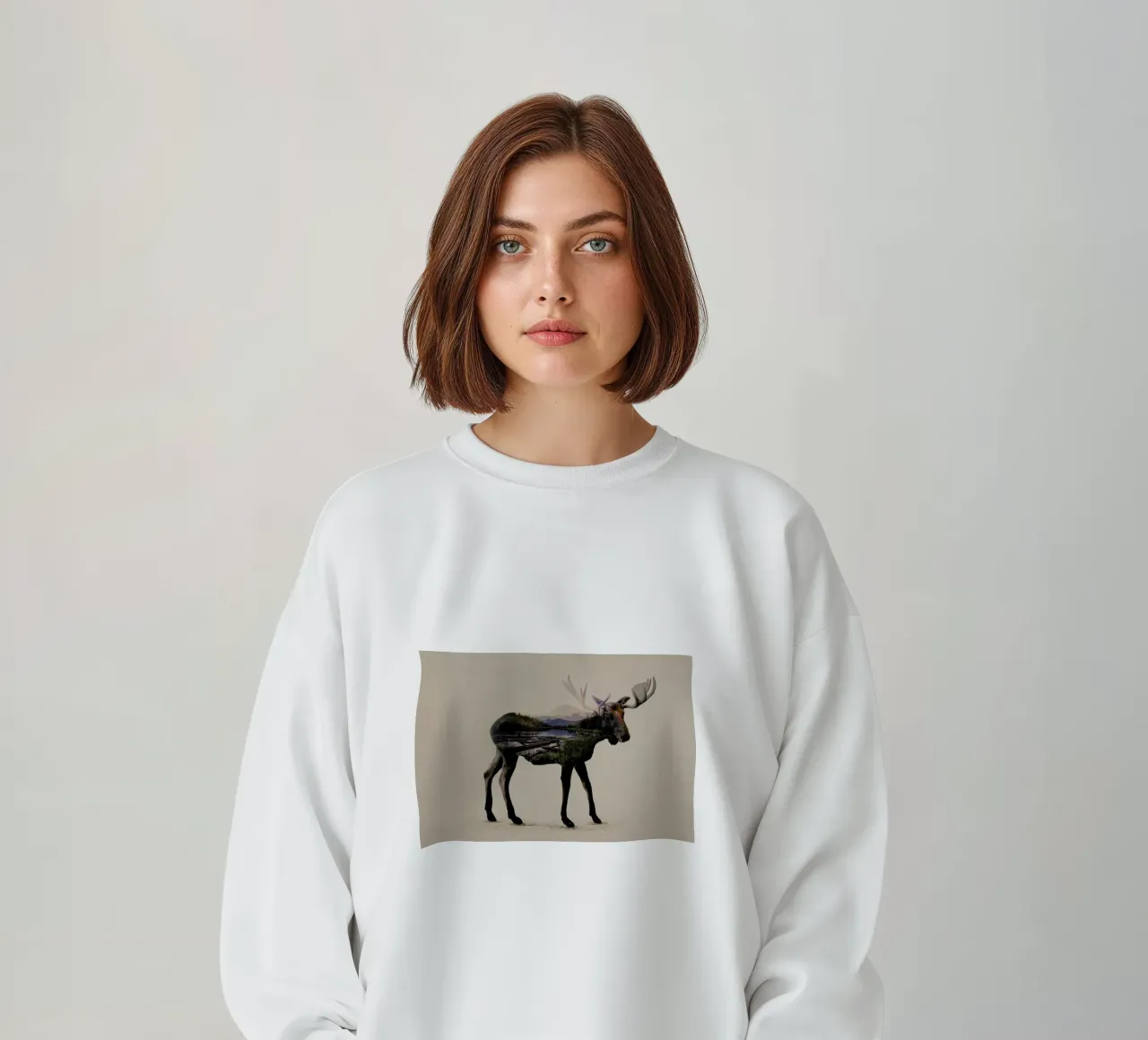 Moose sweatshirt by Davies Babies