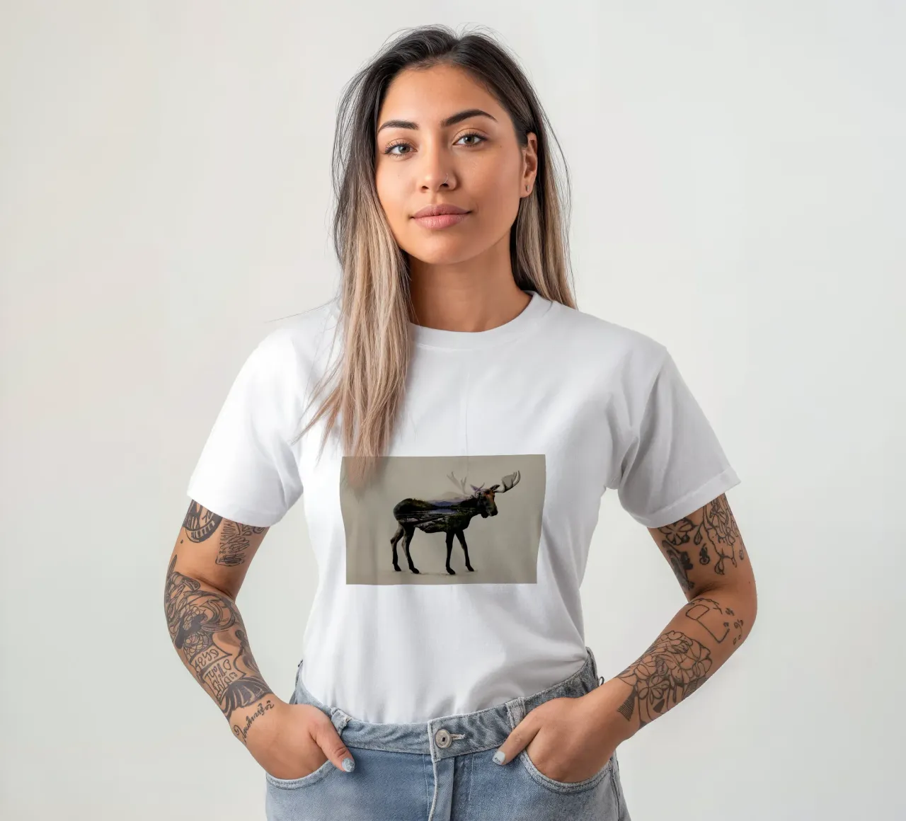 Moose t-shirt da Davies Babies