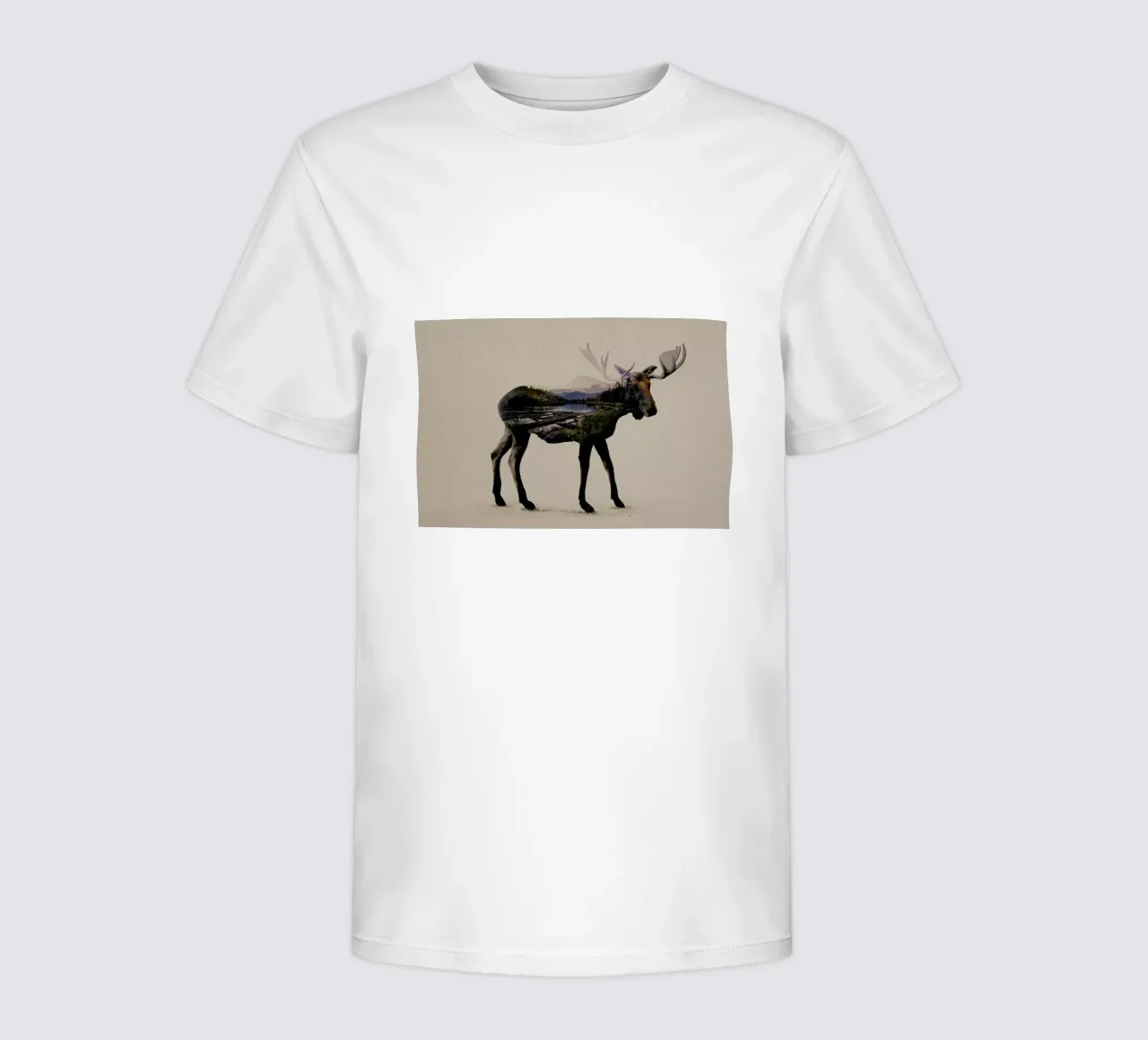 Moose kinder t-shirt van Davies Babies