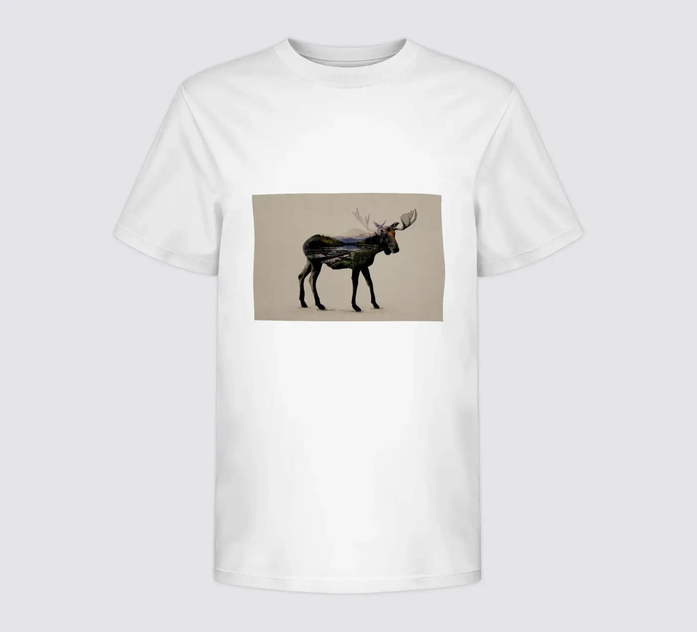 Moose kinder t-shirt van Davies Babies