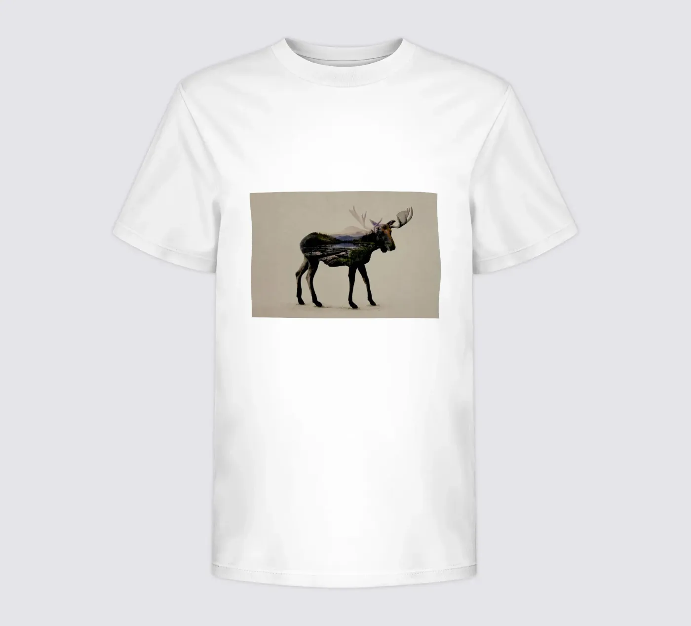 Moose t-shirt bambini da Davies Babies