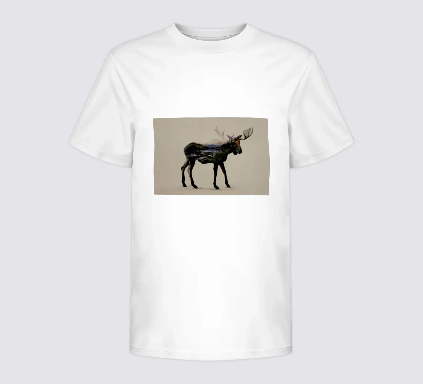 Moose kinder t-shirt van Davies Babies
