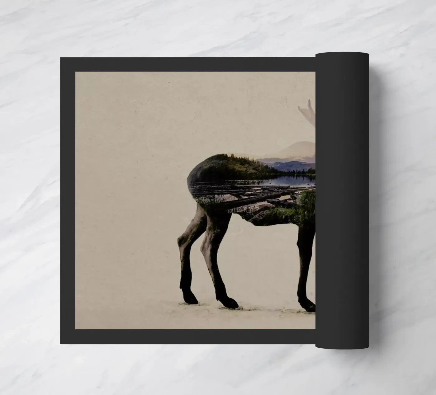 Moose Fußmatte von Davies Babies