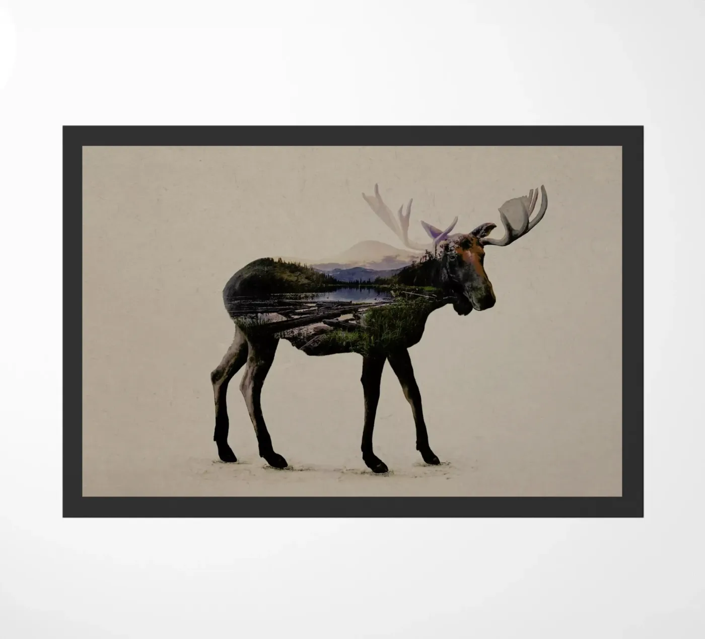 Moose Fußmatte von Davies Babies