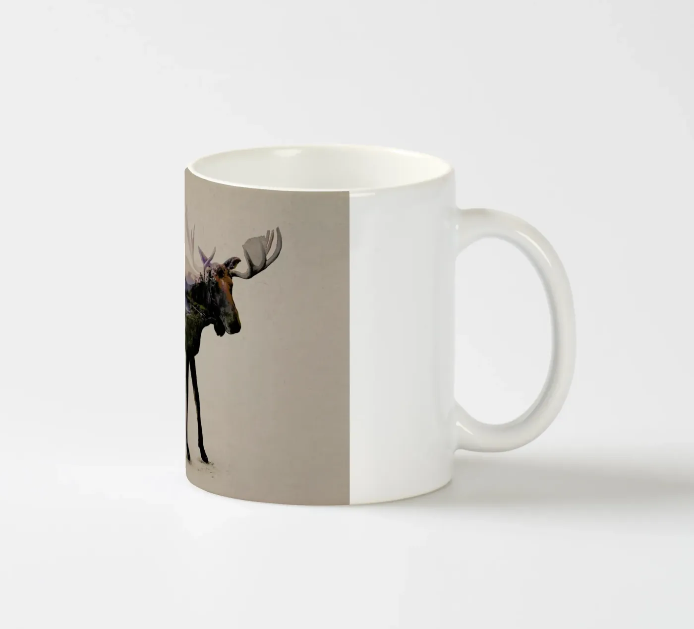 Moose ceramic mug by Davies Babies