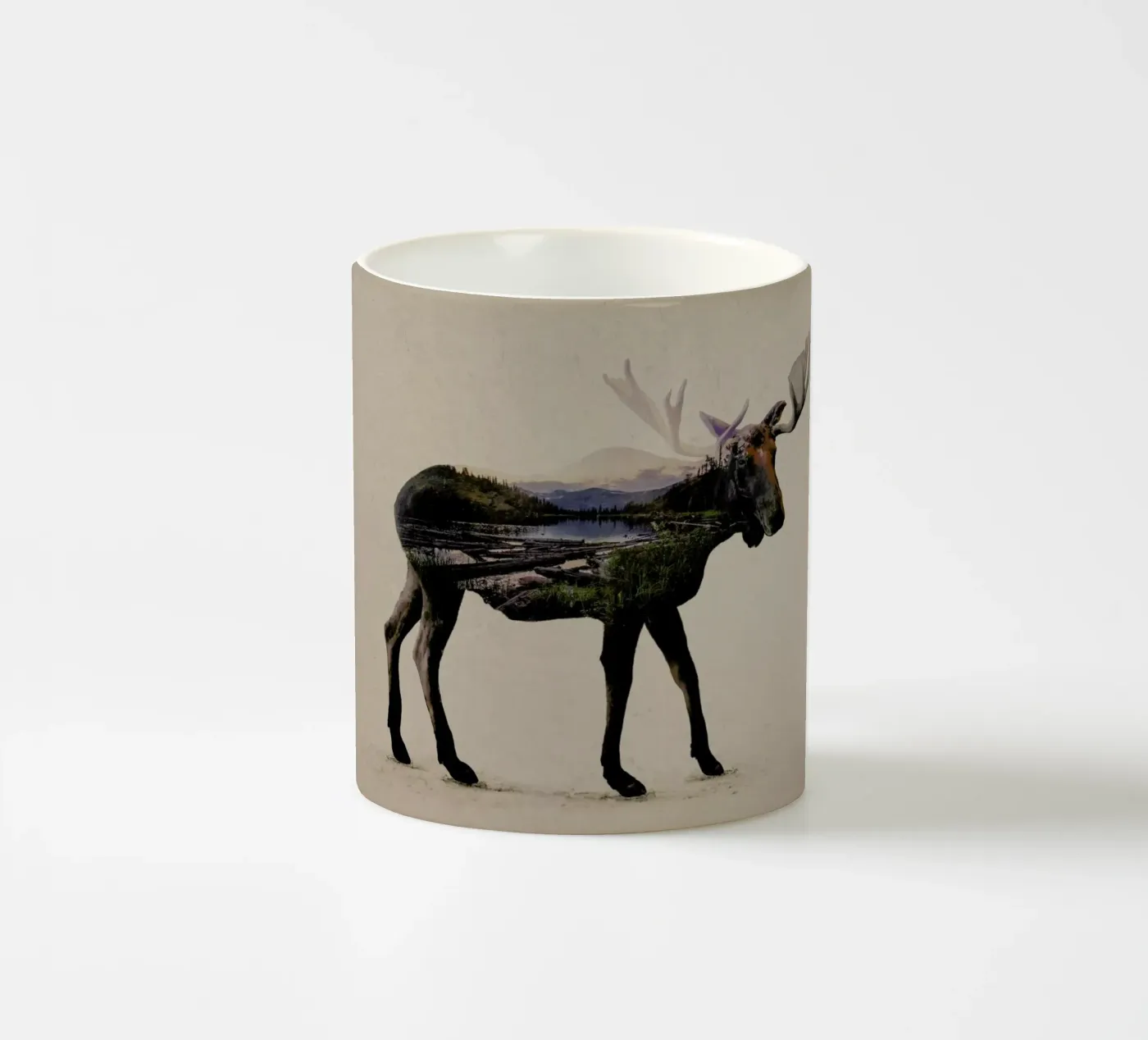 Moose ceramic mug by Davies Babies