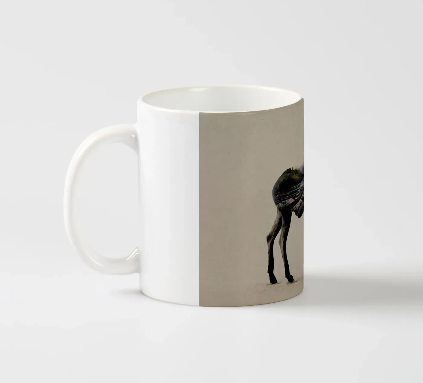 Moose ceramic mug by Davies Babies
