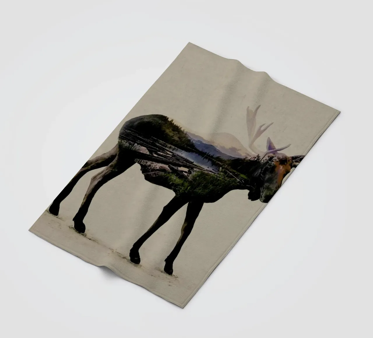 Moose coperta in pile da Davies Babies