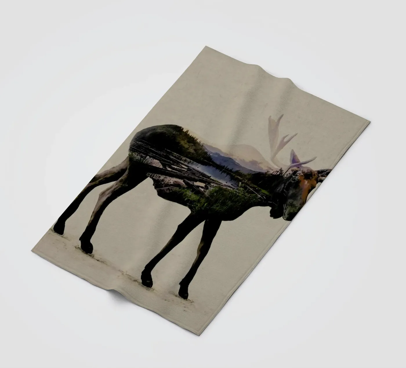 Moose Fleecedecke von Davies Babies