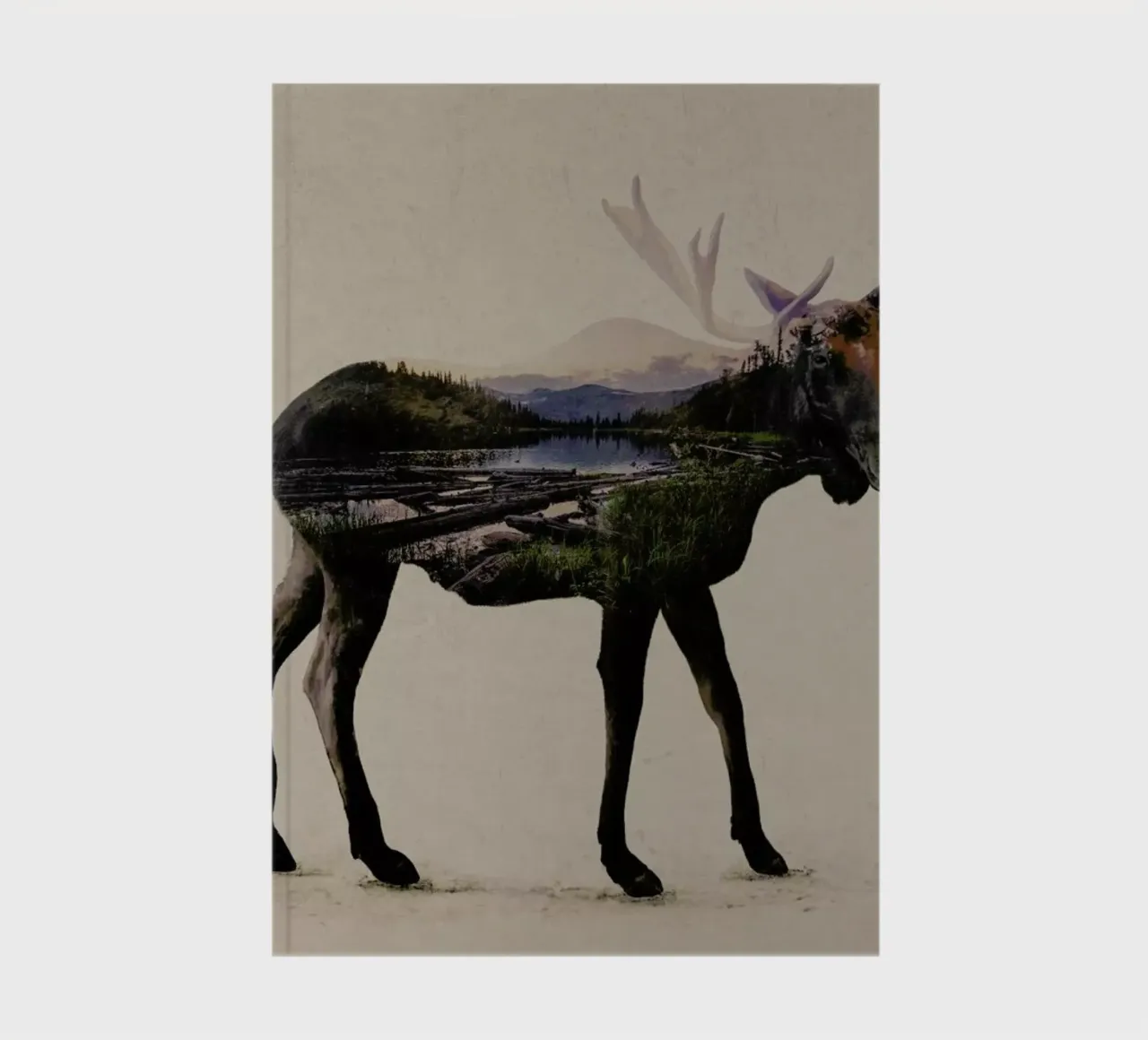 Moose notebook by Davies Babies