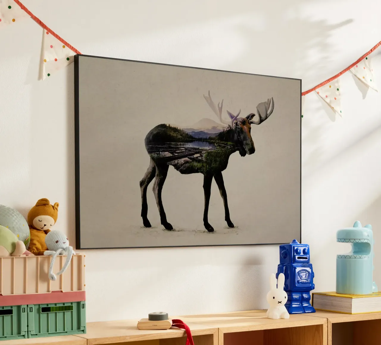 Moose alluminio dibond da Davies Babies