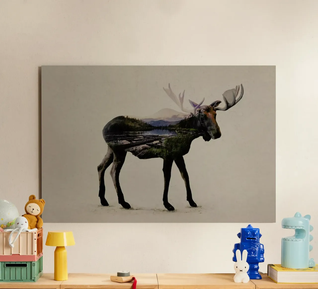Moose alluminio dibond da Davies Babies