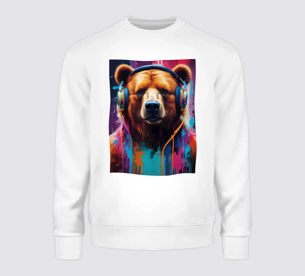 Orso con cuffie felpa da MakArena