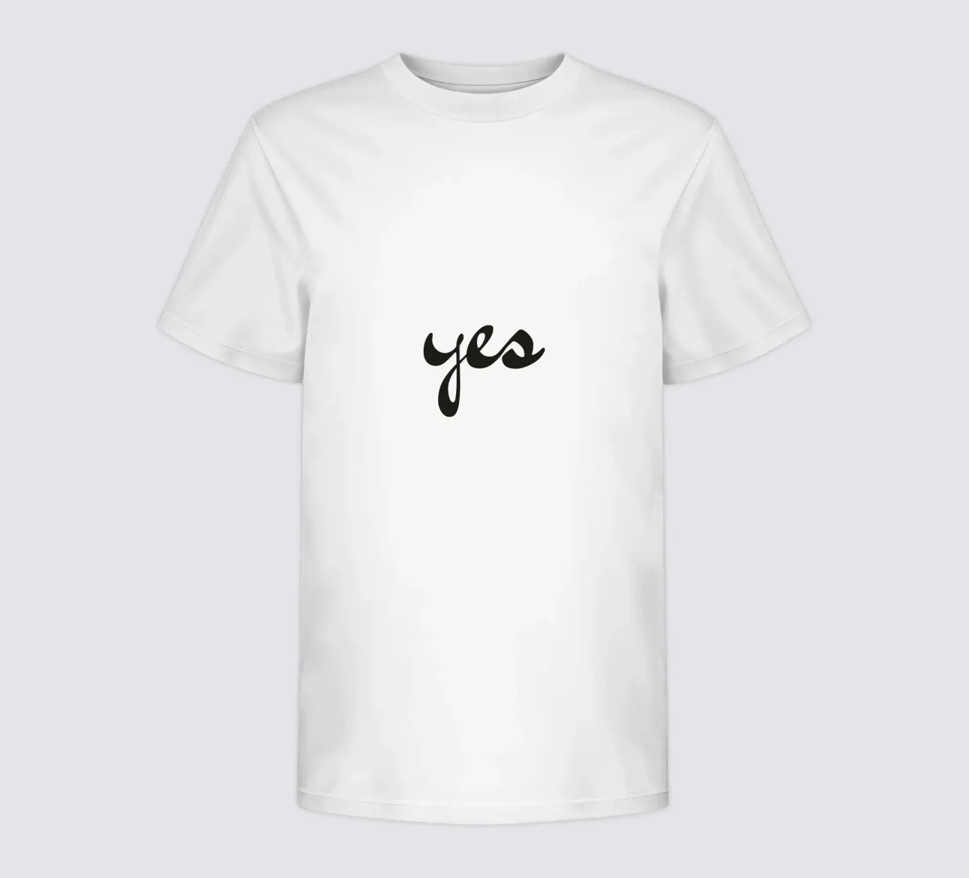 yes t-shirt bambini da Katja Stehle Design