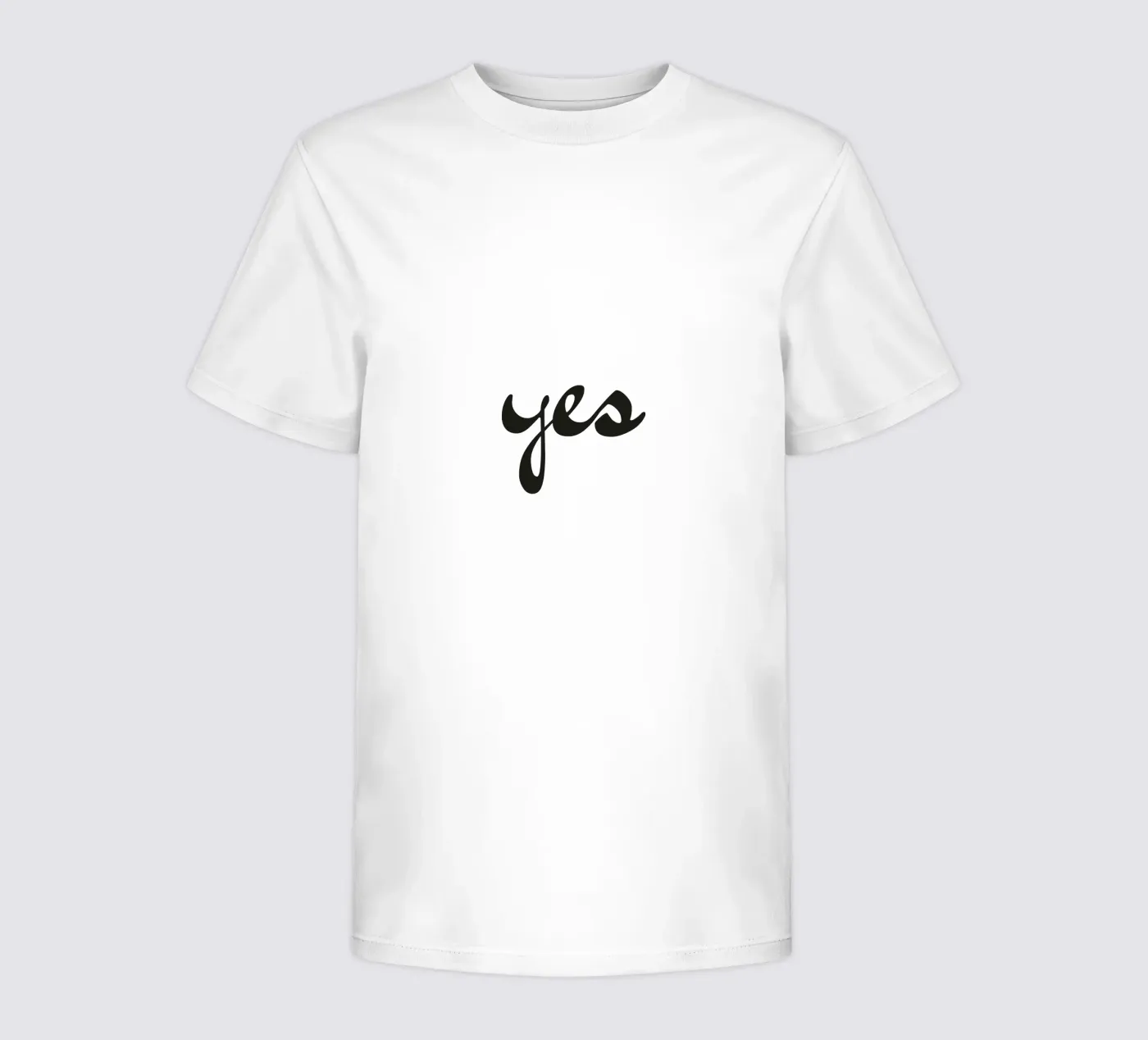 yes t-shirt bambini da Katja Stehle Design