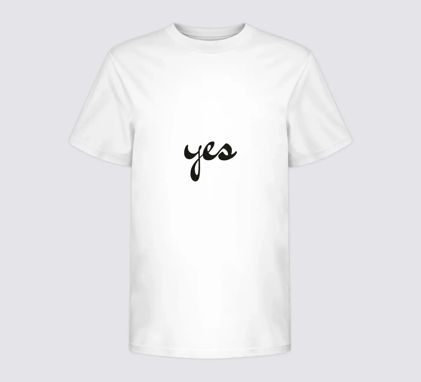 yes t-shirt bambini da Katja Stehle Design