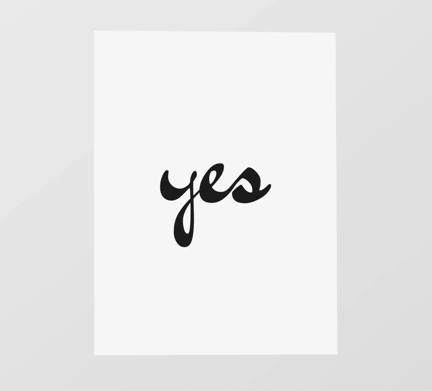 yes pellicola backlit da Katja Stehle Design