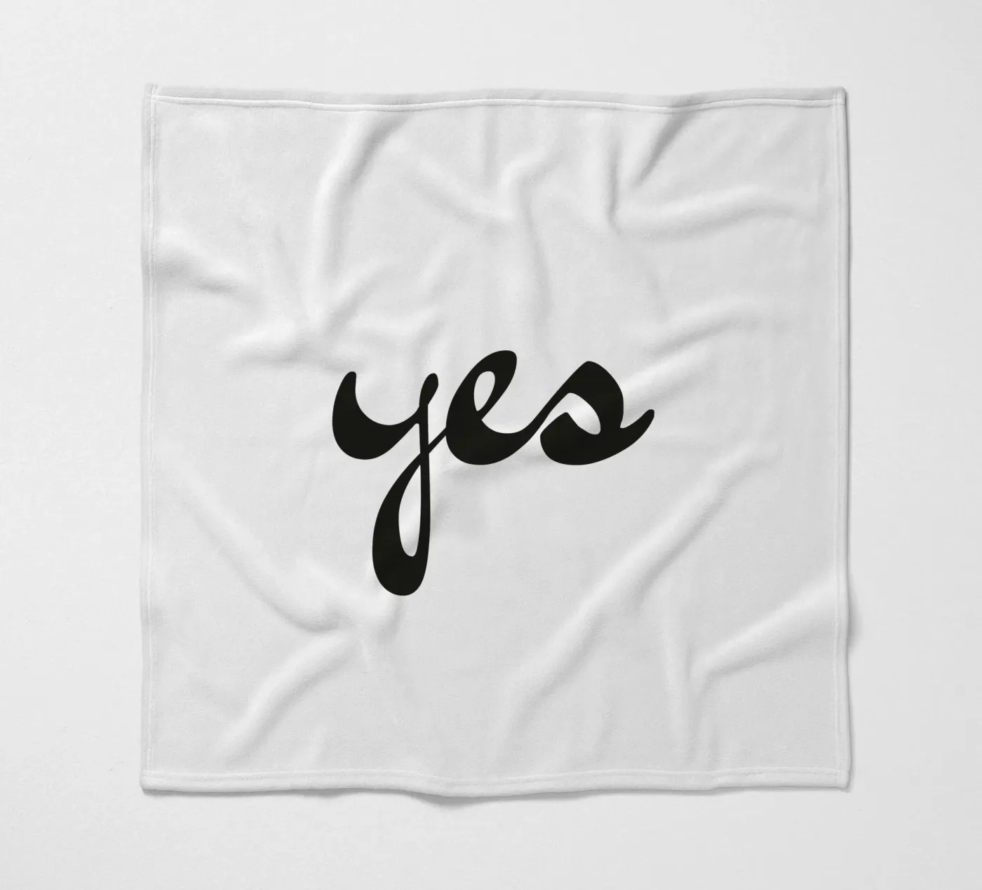 yes fleecedeken van Katja Stehle Design