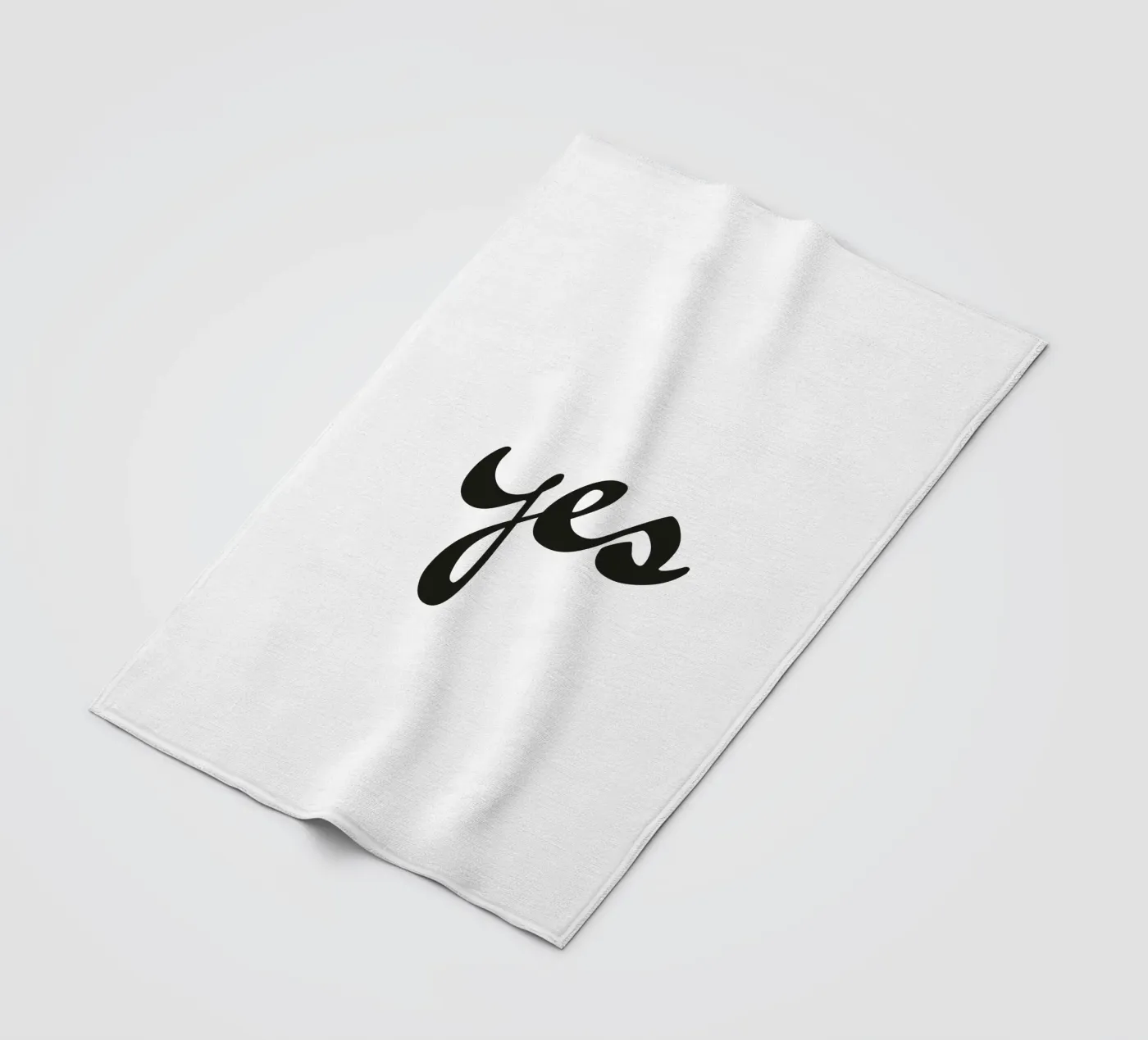 yes Fleecedecke von Katja Stehle Design