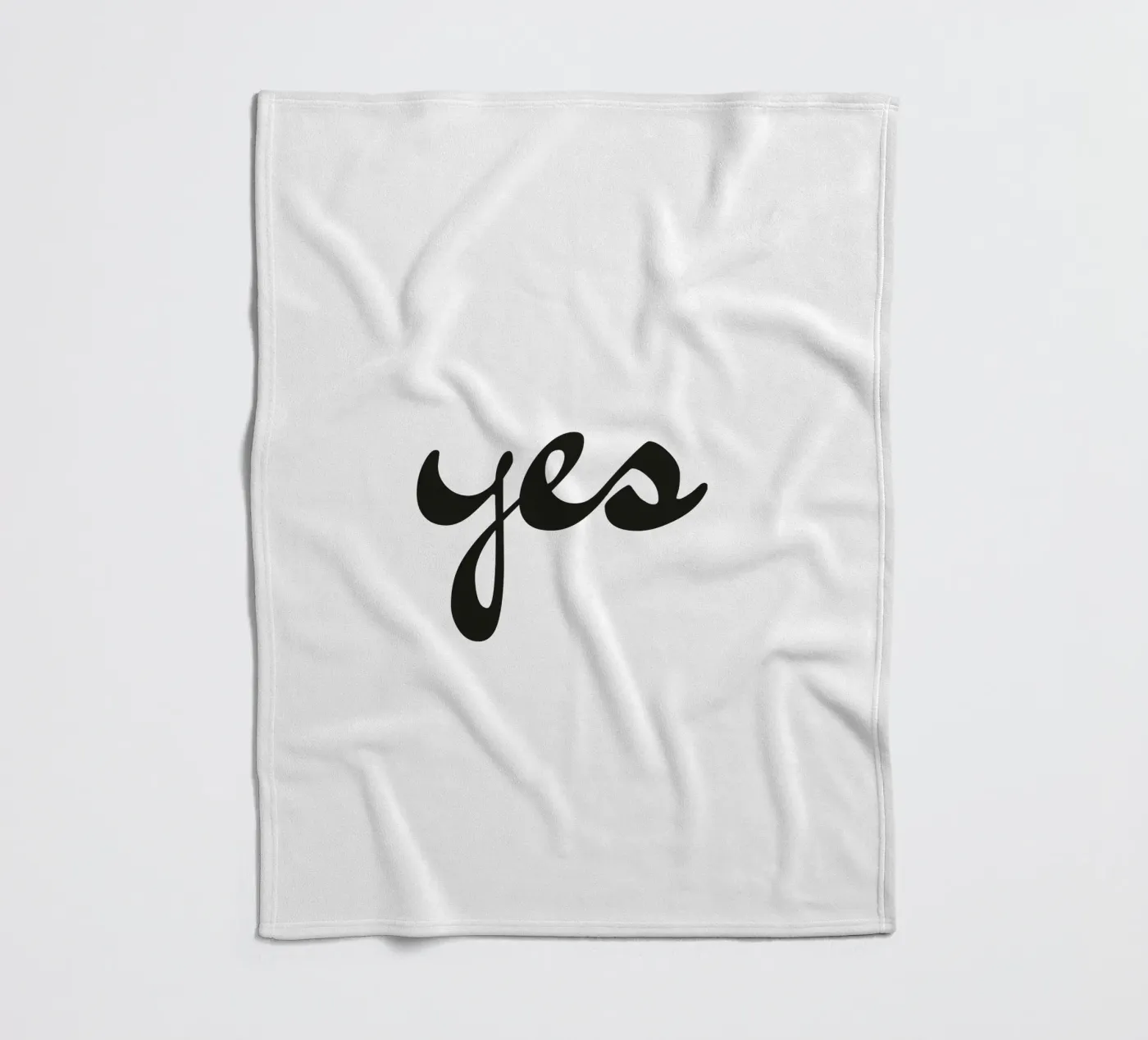 yes fleecedeken van Katja Stehle Design