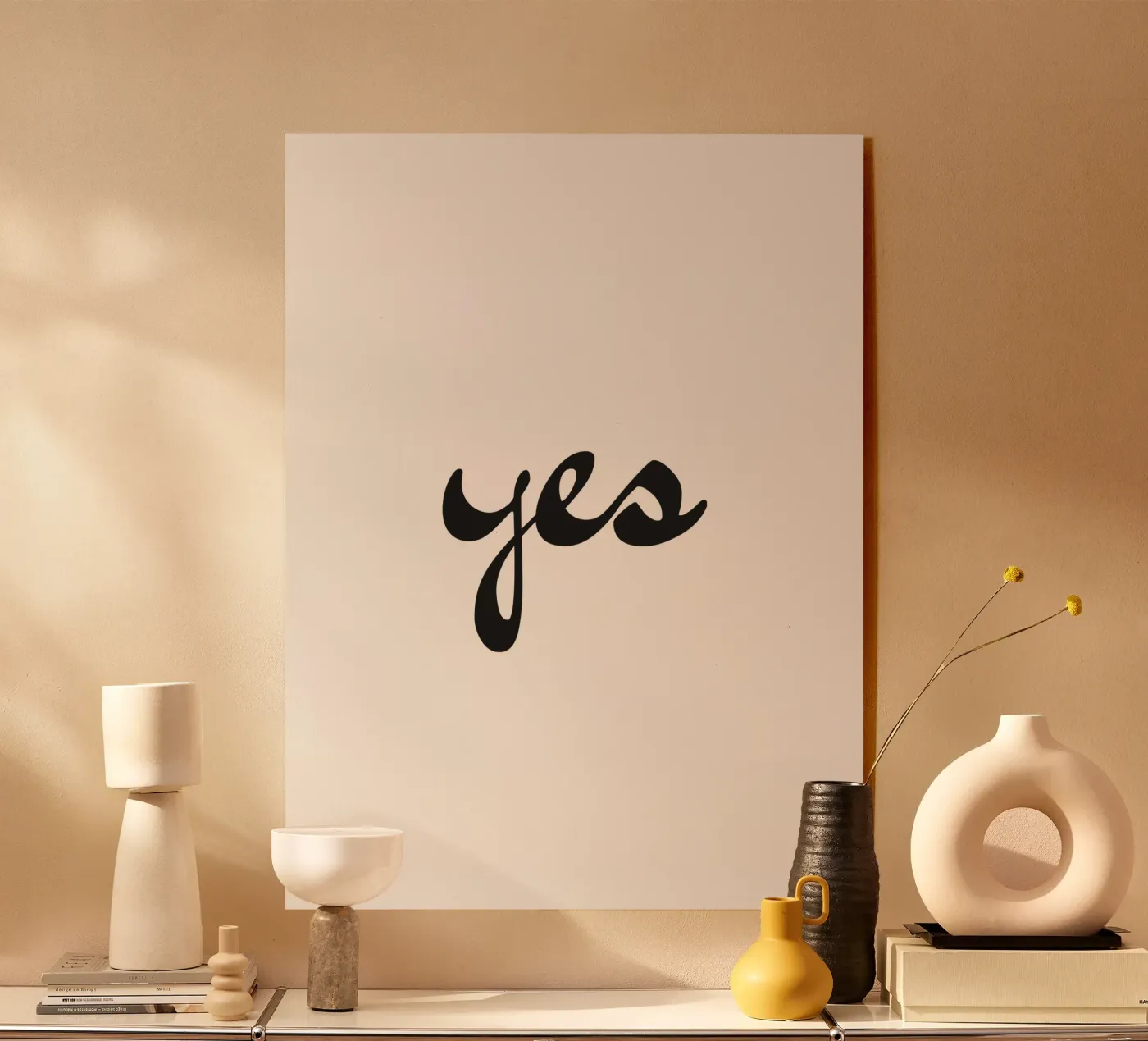 yes plexiglas de Katja Stehle Design