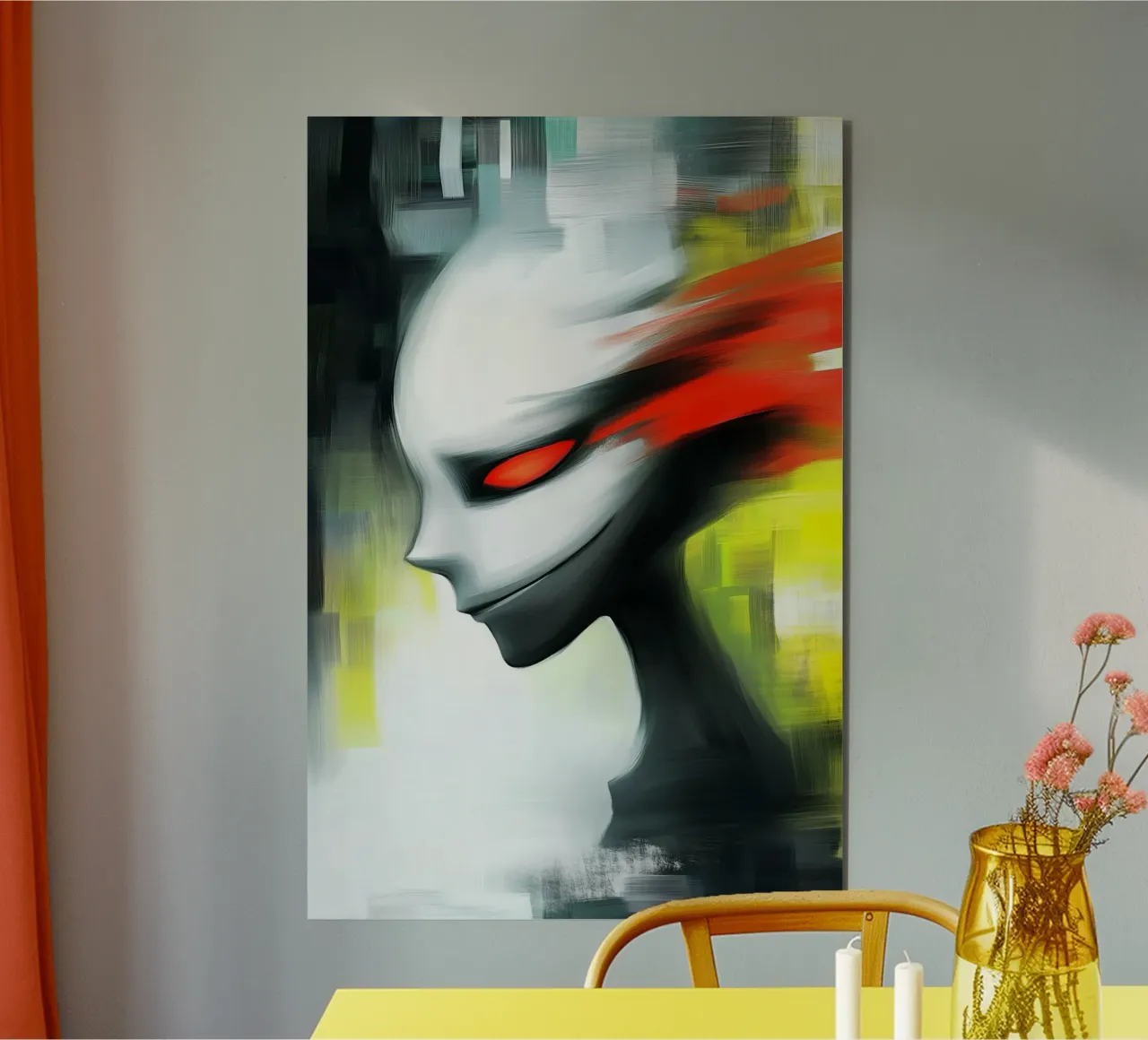 Gioco di ombre dei pensieri alluminio dibond da melipo-art