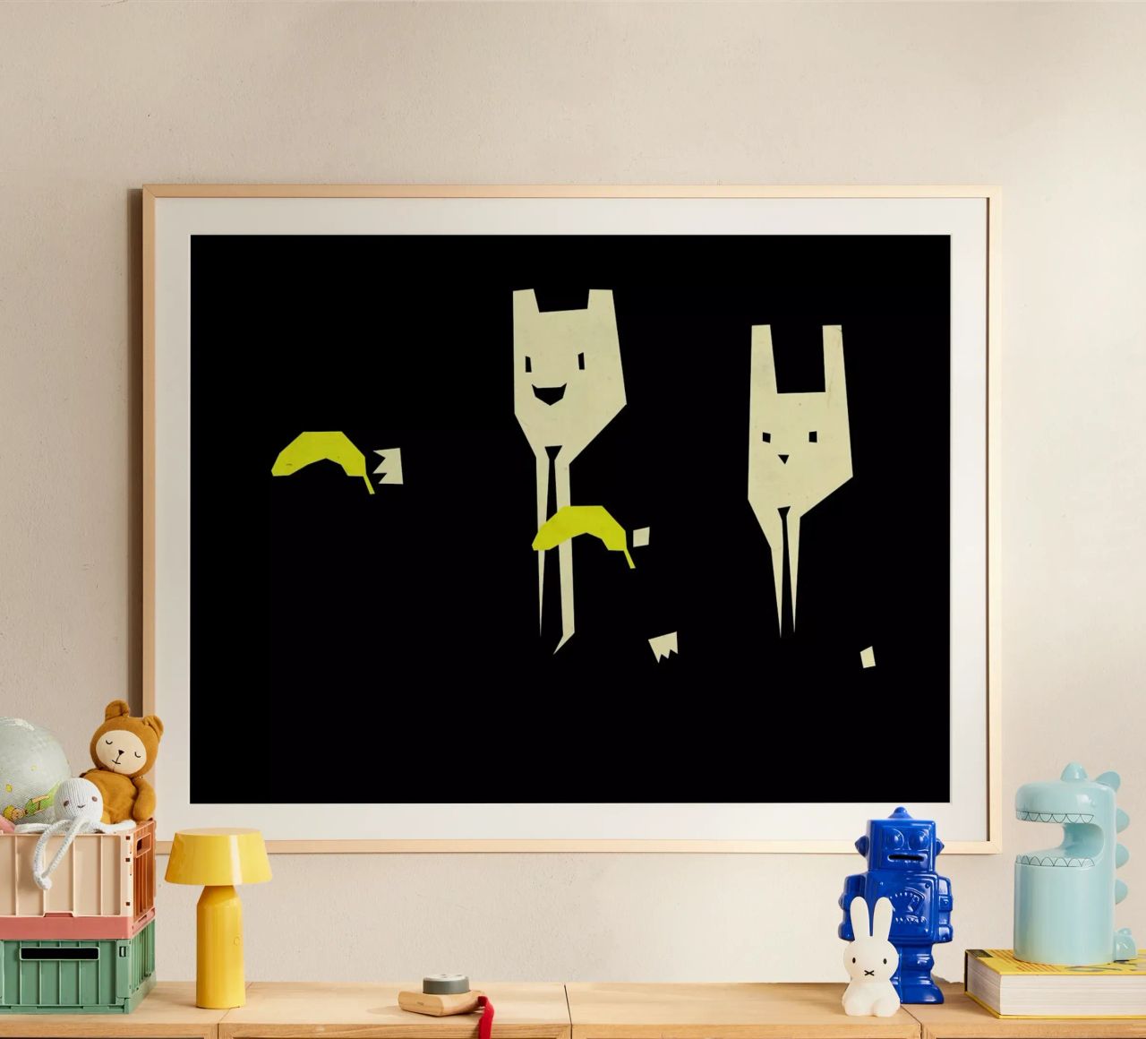 Pulp Banana poster by Yetiland
